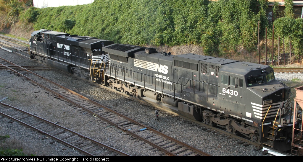 NS 8430 heads across Boylan Junction